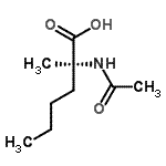 CAS#: 147254-04-4, N-Acetyl-2-Methyl-L-Norleucine
