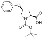 CAS 登录号：147266-79-3， (2S,4S)-4-苯氧基-1,2-吡咯烷二羧酸 1-叔丁酯