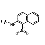 CAS#: 147293-17-2, N-Methyl-5-Nitro-6-Isoquinolinamine