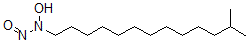CAS 登录号：147317-95-1， N-羟基-N-(12-甲基十三烷基)亚硝酸酰胺