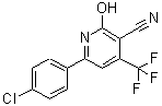 CAS#: 147381-62-2, 6-(4-Chlorophenyl)-2-Hydroxy-4-(Trifluoromethyl)Nicotinonitrile