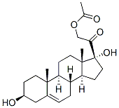 CAS#: 1474-10-8, 3-beta,17-alpha,21-Trihydroxypregn-5-En-20-One 21-Acetate