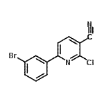 CAS#: 147426-93-5, 6-(3-Bromophenyl)-2-Chloronicotinonitrile