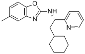 CAS#: 147432-77-7, N-[(1S)-2-Cyclohexyl-1-Pyridin-2-Ylethyl]-5-Methyl-1,3-Benzoxazol-2-Amine