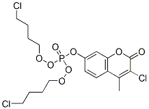 CAS#: 14745-61-0, 7-[Bis(4-Chlorobutoxy)Phosphoryloxy]-3-Chloro-4-Methyl-Chromen-2-One
