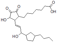 CAS#: 147511-91-9, 7-[2-[(E)-3-(3-Butylcyclopentyl)-3-Hydroxyprop-1-Enyl]-3-Hydroxy-4,5-Dioxocyclopentyl]Heptanoic Acid