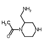 CAS#: 147557-08-2, 1-[2-(Aminomethyl)-1-Piperazinyl]Ethanone