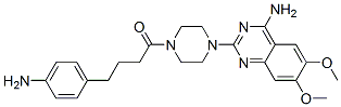 CAS#: 147637-08-9, 1-[4-(4-Amino-6,7-Dimethoxyquinazolin-2-Yl)Piperazin-1-Yl]-4-(4-Aminophenyl)Butan-1-One