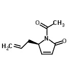 CAS#: 147637-81-8, (5R)-1-Acetyl-5-Allyl-1,5-Dihydro-2H-Pyrrol-2-One