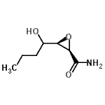 CAS#: 147649-14-7, (2R,3R)-3-(1-Hydroxybutyl)-2-Oxiranecarboxamide
