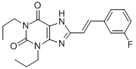 CAS#: 147700-43-4, 8-[(E)-2-(3-Fluorophenyl)Ethenyl]-1,3-Dipropyl-7H-Purine-2,6-Dione