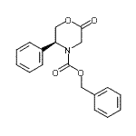 CAS 登录号：147700-91-2， (5S)-2-氧代-5-苯基-4-吗啉羧酸苄酯