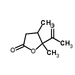 CAS 登录号：147721-42-4， 5-乙酰基-4,5-二甲基二氢-2(3H)-呋喃酮