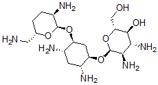 CAS#: 147920-25-0, (2R,3S,4R,5R,6S)-4,5-Diamino-6-[(1R,2R,4S,5S)-2,4-Diamino-5-[(2R,3R,6S)-3-Amino-6-(Aminomethyl)Oxan-2-Yl]Oxycyclohexyl]Oxy-2-(Hydroxymethyl)Oxan-3-Ol