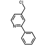 CAS#: 147937-35-7, 4-(Chloromethyl)-2-Phenyl-Pyridine