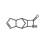 CAS 登录号：14805-33-5， 9-氮杂四环[5.4.1.0<sup>2,6</sup>.0<sup>8,11</sup>]十二碳-4-烯-10-酮