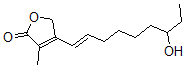 CAS 登录号：148077-12-7， 4-[(E)-7-羟基壬-1-烯基]-3-甲基-5H-呋喃-2-酮