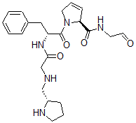 CAS#: 148138-57-2, (2S)-N-(2-Oxoethyl)-1-[(2R)-3-Phenyl-2-[[2-[[(2S)-Pyrrolidin-2-Yl]Methylamino]Acetyl]Amino]Propanoyl]-2,5-Dihydropyrrole-2-Carboxamide