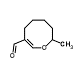 CAS#: 148164-51-6, (7E)-2-Methyl-3,4,5,6-Tetrahydro-2H-Oxocine-7-Carbaldehyde