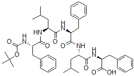 CAS#: 148182-34-7, N-(N-(N-(N-(N-(tert-Butyloxycarbonyl)-D-phenylalanyl)-L-leucyl)-D-phenylalanyl)-L-leucyl)-L-Phenylalanine