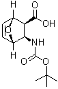 CAS#: 148257-14-1, (1R,2S,3R,4S)-3-({[(2-Methyl-2-Propanyl)Oxy]Carbonyl}Amino)-7-Oxabicyclo[2.2.1]Hept-5-Ene-2-Carboxylic Acid