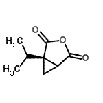 CAS 登录号：148261-91-0， (1R)-1-异丙基-3-氧杂双环[3.1.0]己烷-2,4-二酮