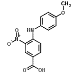 CAS#: 148304-22-7, 4-[(4-Methoxyphenyl)Amino]-3-Nitrobenzoic Acid