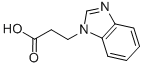 CAS 登录号：14840-18-7， 1H-苯并咪唑-1-丙酸