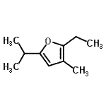 CAS#: 148457-07-2, 2-Ethyl-5-Isopropyl-3-Methylfuran