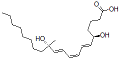 CAS#: 148504-32-9, (5R,6E,8Z,10E,12R)-5,12-Dihydroxy-12-Methylicosa-6,8,10-Trienoic Acid