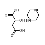 CAS#: 14852-14-3, 2-Hydroxysuccinic Acid - Piperazine (1:1)