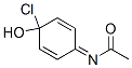 CAS#: 148650-35-5, N-(4-Chloro-4-Hydroxy-2,5-Cyclohexadien-1-Ylidene)-Acetamide