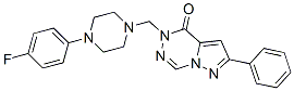 CAS#: 148680-62-0, 5-[[4-(4-Fluorophenyl)Piperazin-1-Yl]Methyl]-2-Phenylpyrazolo[1,5-d][1,2,4]Triazin-4-One