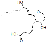 CAS 登录号：148682-73-9， (Z)-5-[(2R,3S,4S)-4-羟基-2-[(E)-3-羟基辛-1-烯基]四氢吡喃-3-基]戊-3-烯酸