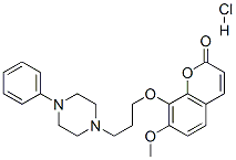 CAS#: 148711-82-4, 7-Methoxy-8-[3-(4-Phenylpiperazin-1-Yl)Propoxy]Chromen-2-One Hydrochloride