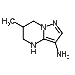 CAS#: 148777-83-7, 6-Methyl-4,5,6,7-Tetrahydropyrazolo[1,5-a]Pyrimidin-3-Amine
