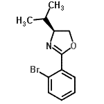 CAS 登录号：148836-24-2， (4S)-2-(2-溴苯基)-4-异丙基-4,5-二氢-1,3-恶唑