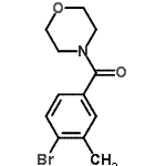 CAS#: 149105-06-6, (4-Bromo-3-Methylphenyl)(4-Morpholinyl)Methanone