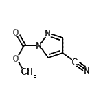 CAS#: 149139-44-6, Methyl 4-Cyano-1H-Pyrazole-1-Carboxylate