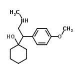 CAS 登录号：149289-30-5， 1-[1-(4-甲氧基苯基)-2-(甲基氨基)乙基]环己醇