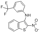 CAS#: 149338-13-6, 2-Nitro-N-[3-(Trifluoromethyl)Phenyl]-1-Benzothiophen-3-Amine