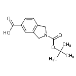 CAS#: 149353-71-9, 2-{[(2-Methyl-2-Propanyl)Oxy]Carbonyl}-5-Isoindolinecarboxylic Acid