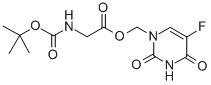 CAS#: 149439-92-9, (5-Fluoro-2,4-Dioxopyrimidin-1-Yl)Methyl 2-[(2-Methylpropan-2-Yl)Oxycarbonylamino]Acetate