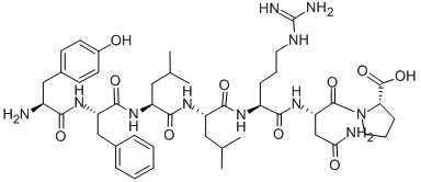 CAS#: 149440-16-4, L-Tyrosyl-L-Phenylalanyl-L-Leucyl-L-Leucyl-L-Arginyl-L-Asparaginyl-L-Proline