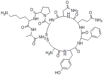 CAS#: 14945-17-6, 9-Ala-Nh(2)-Lys-Vasopressin