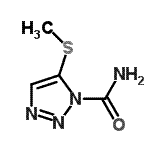 CAS#: 149519-05-1, 5-(Methylsulfanyl)-1H-1,2,3-Triazole-1-Carboxamide