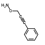 CAS 登录号：149649-90-1， [3-(氨基氧基)-1-丙炔-1-基]苯
