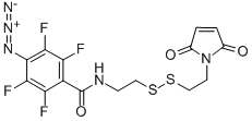 CAS#: 149733-99-3, 4-Azido-N-[2-[[2-(2,5-Dihydro-2,5-Dioxo-1H-Pyrrol-1-Yl)Ethyl]Dithio]Ethyl]-2,3,5,6-Tetrafluoro-Benzamide