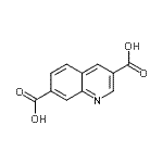 CAS#: 149734-20-3, 3,7-Quinolinedicarboxylic Acid