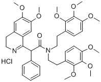 CAS#: 149759-26-2, 3,4-Dihydro-6,7-Dimethoxy-alpha-Phenyl-N,N-Bis[2-(2,3,4-Trimethoxyphenyl)Ethyl]-1-Isoquinolineacetamide
